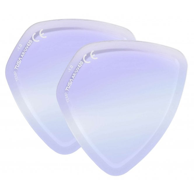 TUSA Paragon Mask with minus corrective lenses